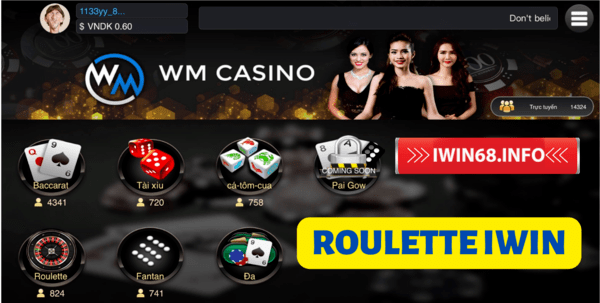 Roulette IWIN, Game Roulette
