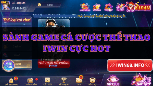 Cá cược thể thao IWIN