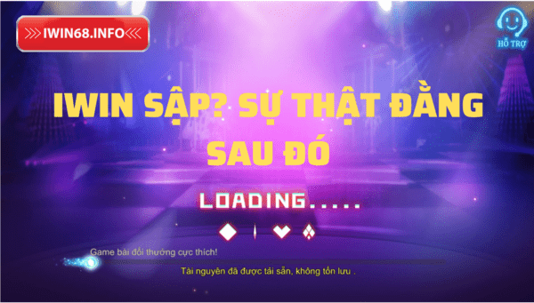 IWIN sập, cổng game iwin, iwin68