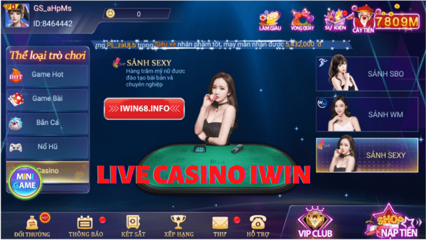 Game Live Casino IWIN