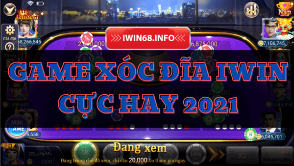 Xóc đĩa. game xóc đĩa IWIN