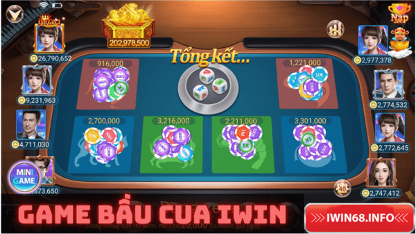 Bầu cua IWIN, Bầu cua tôm cá