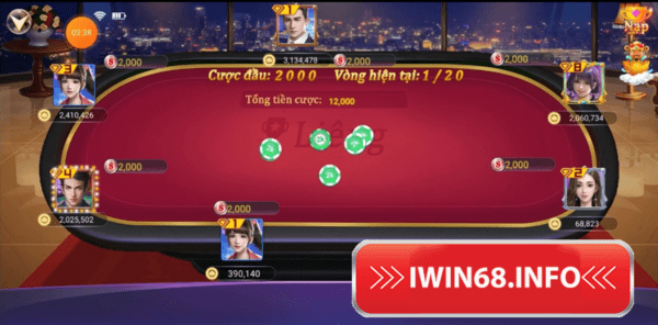 Sảnh game bài liêng IWIN