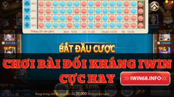 Cách chơi game bài IWIN