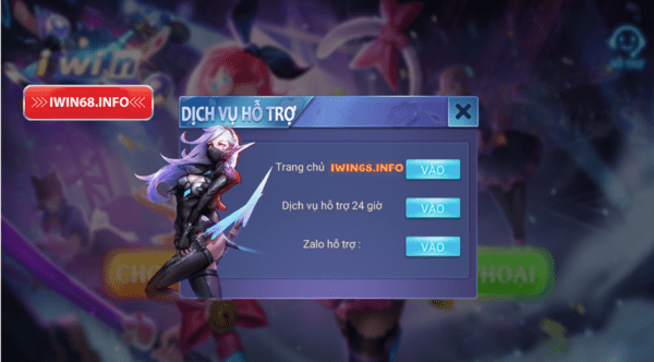 Chăm sóc khách hàng tại IWIN