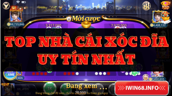 Top nhà cái xóc đĩa 2022