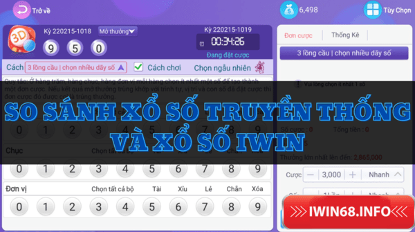 Sảnh game xổ số truyền thống